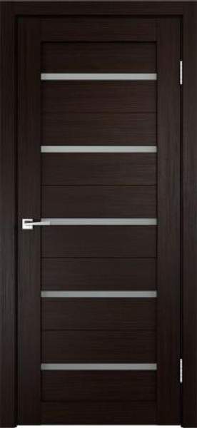 Дверь межкомнатная Эко 1 ст. Сатин, цвет Венге