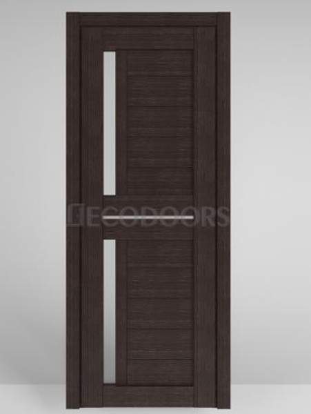 Дверь межкомнатная Эко 5 ст. Сатин, цвет Венге