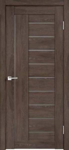 Дверь межкомнатная LINEA 3 (Линия), цвет Дуб Шале корица
