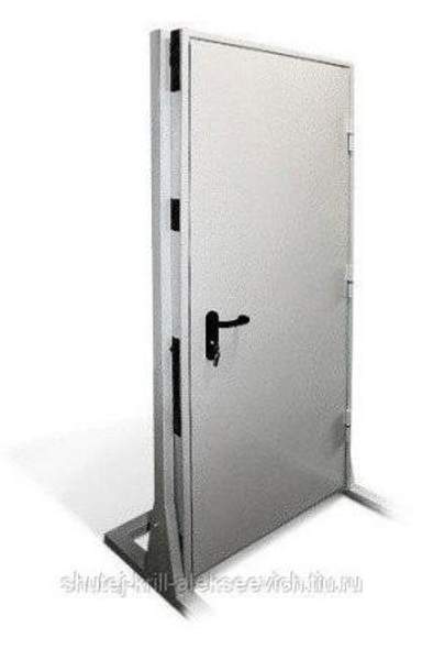 Дверь противопожарная металлическая однопольная дпм 01 60