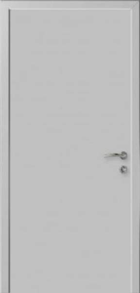 Дверь влагостойкая композитная гладкая "Капель (Kapelli) " (RAL7035, светло-серый)