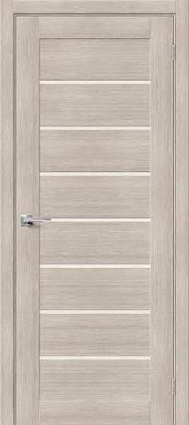 Двери Эко Шпон Браво-22 Cappuccino Melingа/Magic Fog