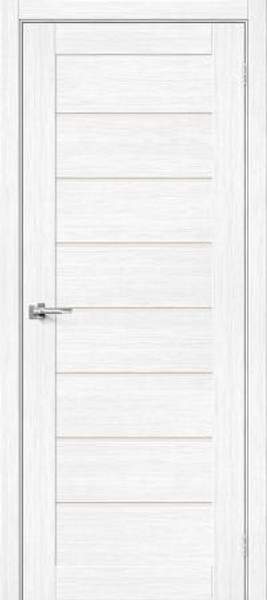 Двери Эко Шпон Браво-22 Snow Melinga/Magic Fog