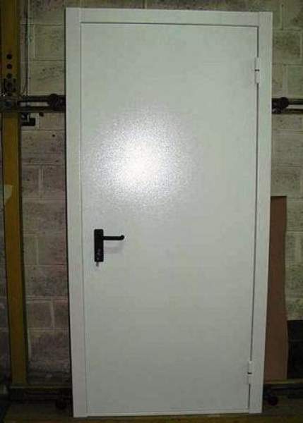 Двери противопожарные металлические