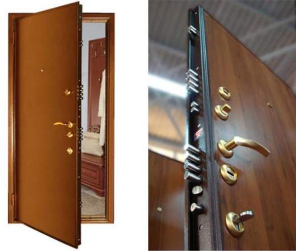 Двери входные из металла