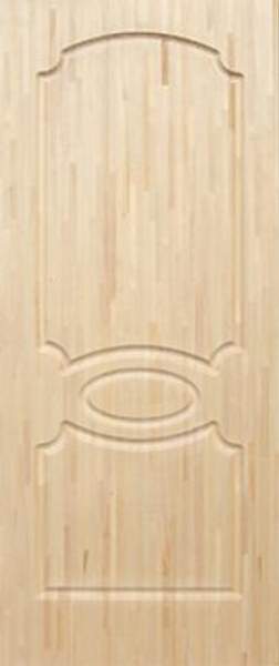 Дверное полотно из мебельного щита, модель 8