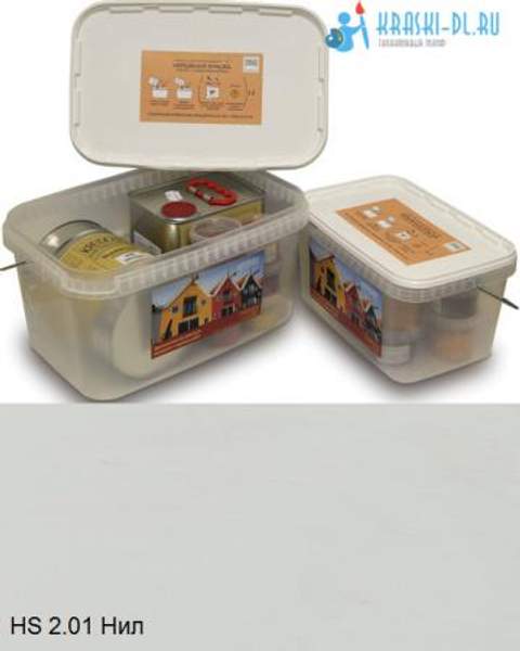 "Двухкомпонентная краска" HS 2.01 Нил - масляная укрывная для дерева "Крайдецайт" (5 л)