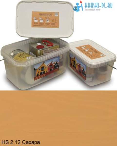 "Двухкомпонентная краска" HS 2.12 Сахара - масляная укрывная для дерева "Крайдецайт" (1,5 л)