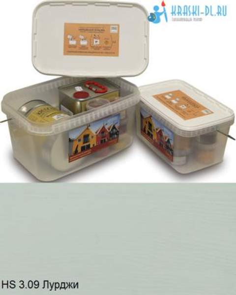 "Двухкомпонентная краска" HS 3.09 Лурджи - масляная укрывная для дерева "Крайдецайт" (5 л)