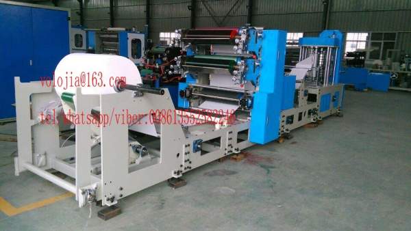 Двухручьевой станок для производства столовых салфеток