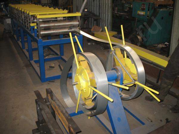 Двухручейная линия для производства шинорейки для воздуховодов (№20 и №30)