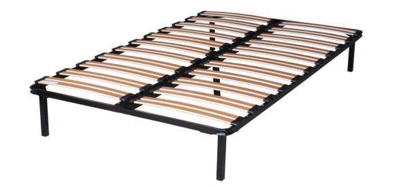 Двухспальное ортопедическое основание с узкими ламелями