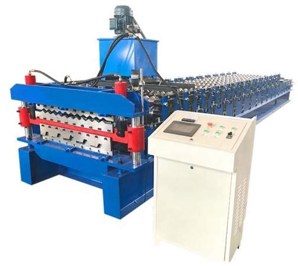 Двухярусный станок для производства профнастила С10 и С44
