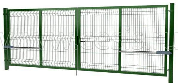 Двустворчатые ворота “МАХАОН 4"