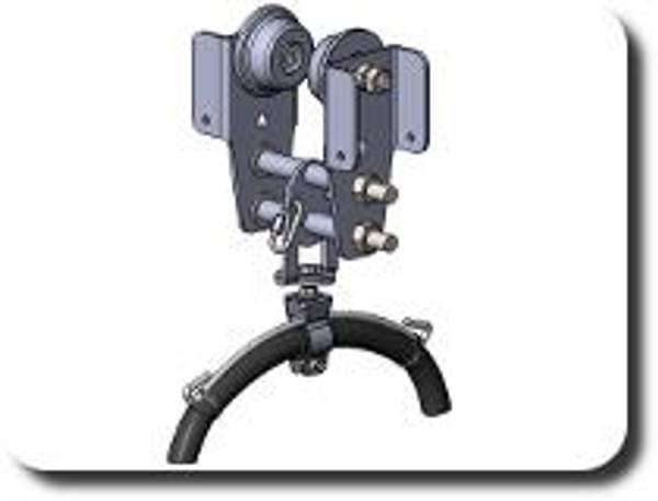 Двутавровая тележка с 2-мя роликами ТДВе-250