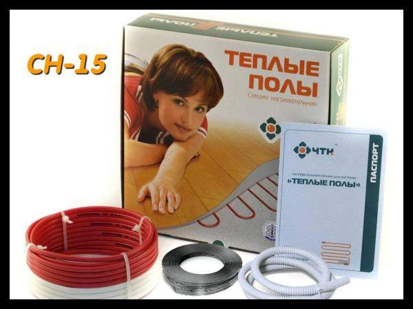 Двужильный нагревательный кабель СН-15