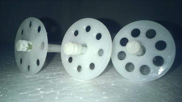 Дюбель для теплоизоляции 90,120,160 мм с термозаглушкой (металл. гвоздь)