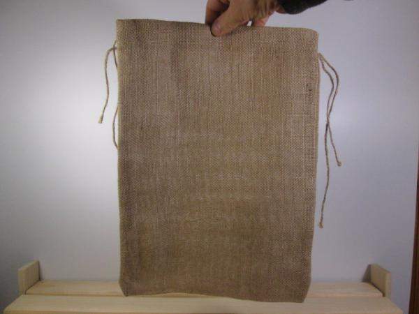 Джутовый мешок плотность 250-270 г/м2 разм.54х104 см.