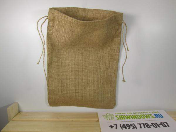 Джутовый мешок разм. 30х40 плотн.350 г.м2