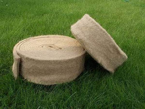 Джутовый утеплитель для брусового дома, ш.15 см, т. 5-6 мм