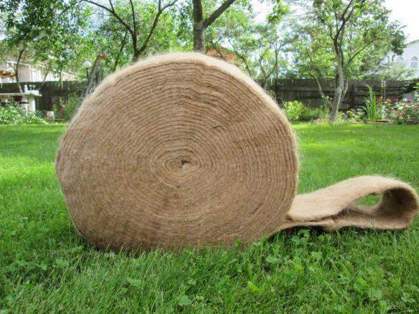 Джутовый ватин. ш. 0,20 т. 5 мм, дл. 20 м