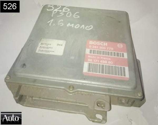 ЭБУ Citroen ZX AX / Peugeot 106 205 306 405 1.4i 92-97г KDX (TU3MC Kat.) 0261200778
