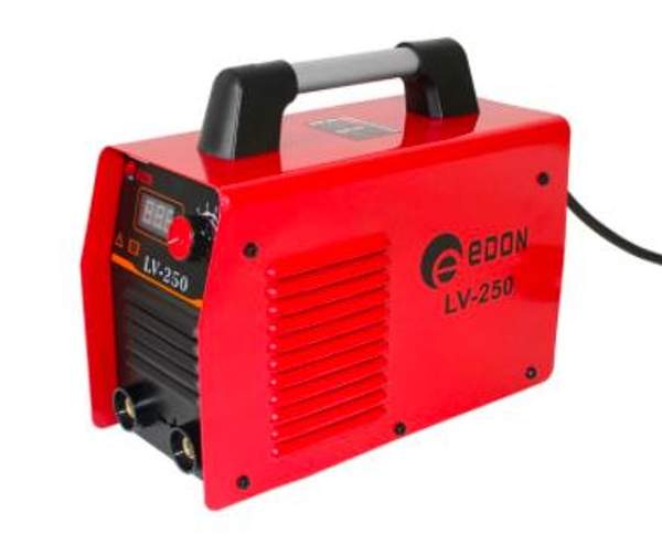 EDON Сварочный инвертор LV - 250, сварочный ток 20 - 250А, 5,9кВт, 3,8кг + Маска сварщик