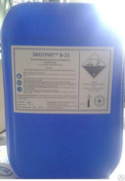 ЭКОТРИТ™ М-25 реагент для отмывки карбонатных и железистых отложений