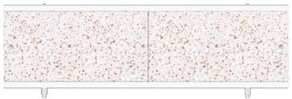 Экран под ванну Кварт камешки бежевые 1680мм код A003000