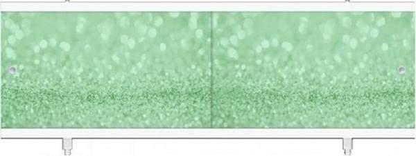 Экран под ванну Кварт зелёный иней 1680мм код A002898