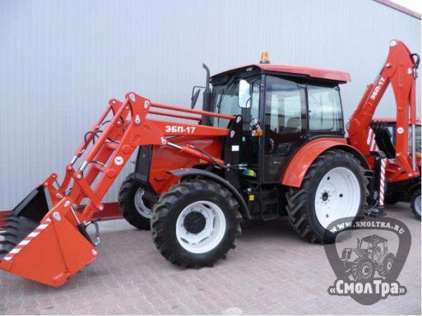 Экскаватор-бульдозер погрузчик ЭБП-17 на базе СМТ-80 (смещаемая ось) 2013 год выпуска (новый)