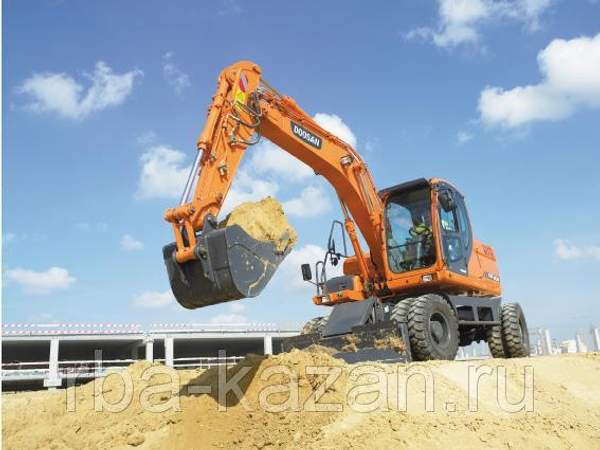 Экскаватор колесный Doosan DX 140W
