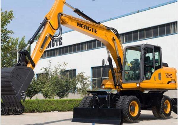 Экскаватор колесный Hengte HT155W
