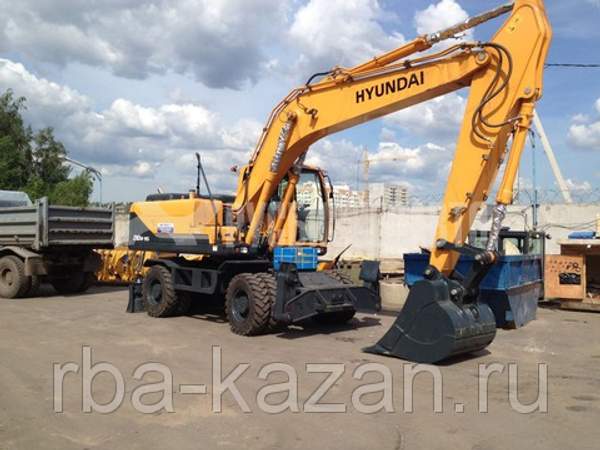 Экскаватор колесный Hyundai R 210 W- 9S