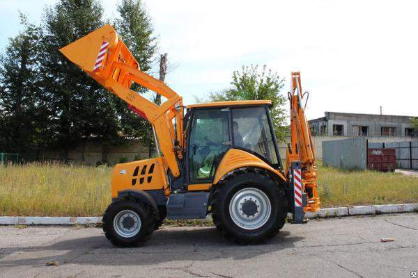 Экскаватор погрузчик ДЭМ-310 (с разводкой под гидромолот и гидробур)