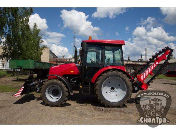 Экскаватор цепной ЭЦМС-180 с отвалом ОГ-02 БАРА-140 мм