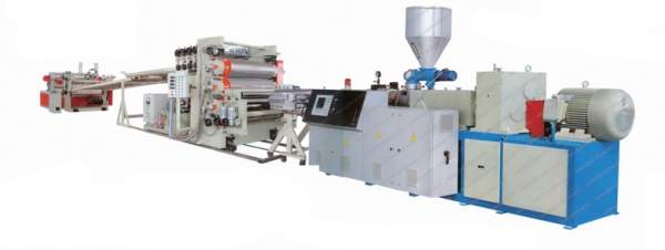 Экструзионная линия попроизводству однослойных