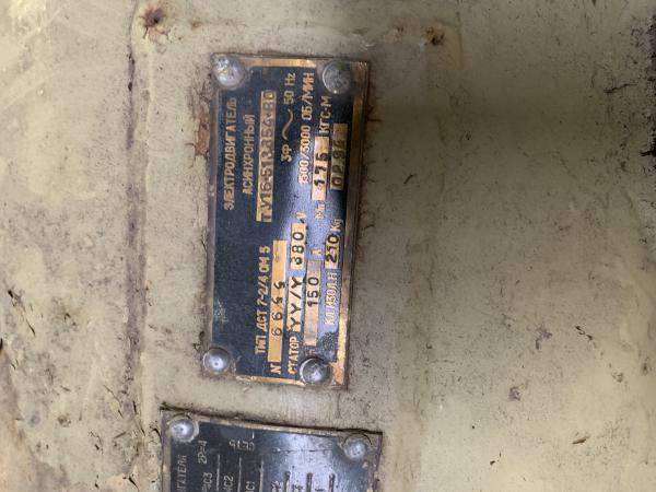 Эл.двигатель асинхронный Тип ДСТ 7-2/4 ОМ5 380v, 150A