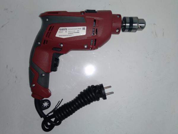 Электрическая дрель Oasis DЕ-60 (Патрон ключевой 600Вт)