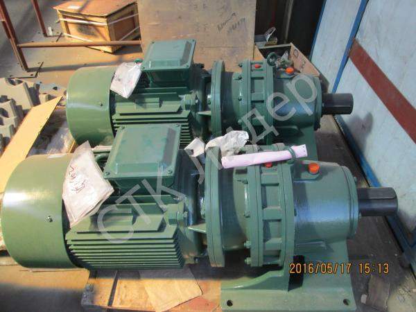 ✅ Электродвигатель с редуктором 18 кВт