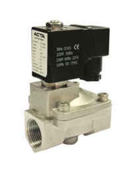 Электромагнитные клапаны для воды из нержавеющей стали АСТА ЭСК 600-601, пилотное управление