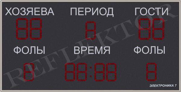 Электроника7-022 универсальное табло