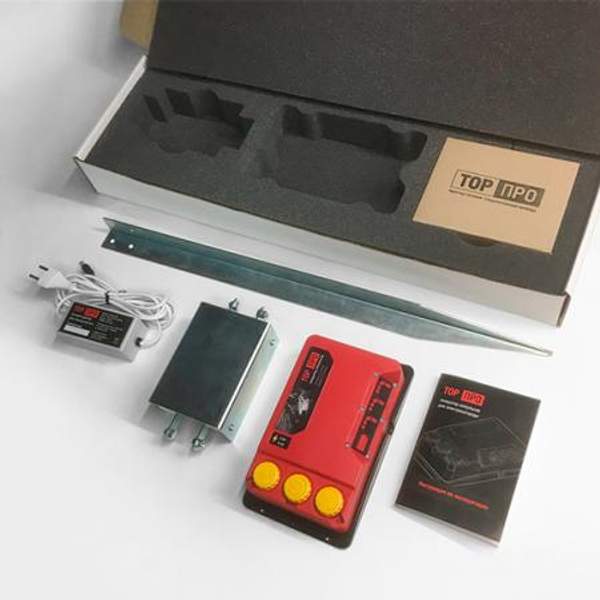 Электропастух Тор-10 ПРО 10 Дж 120 км 220В/12В Генератор импульсов для электропастуха