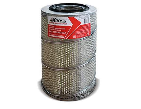 Элемент фильтрующий очистки воздуха Akross ЭФОВ 740-1109560-02А