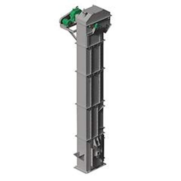 Элеватор с пластинчатой цепью для влажных материалов ТТС-ЦПМ-400