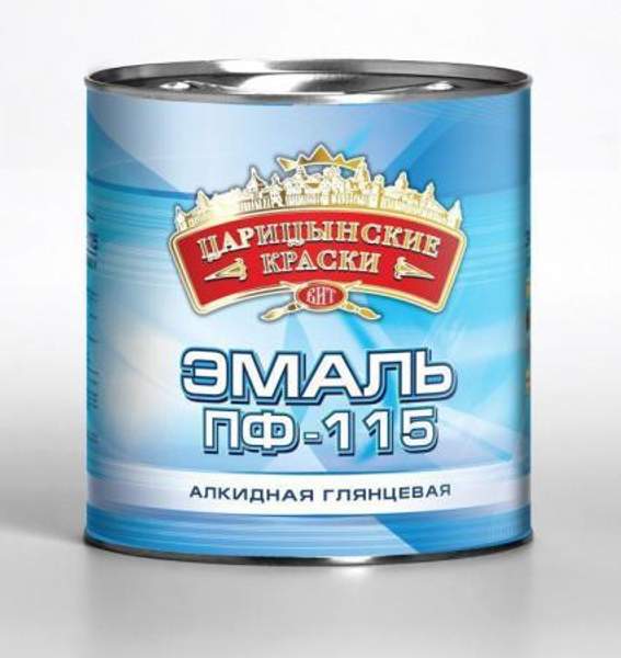 Эмаль алкидная шоколад ПФ-115 "ЦАРИЦЫНСКИЕ КРАСКИ" 0,8 кг