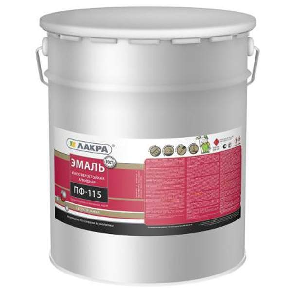 Эмаль ПФ-115 Лакра Жёлтый 20 кг
