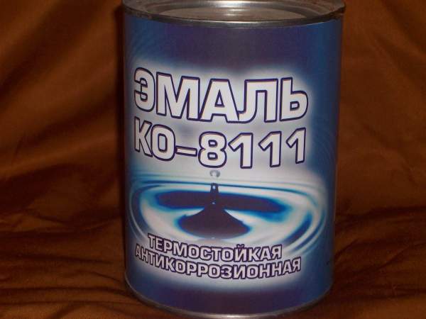 Эмаль термостойкая антикоррозионная КО-8111