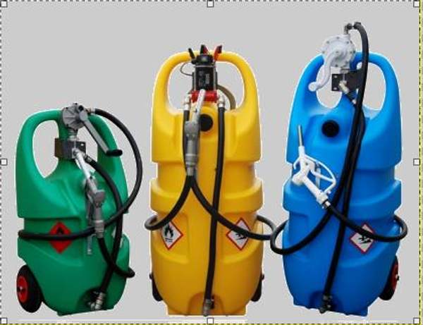 EMILCADDY 110, на 110л для бензина, с ручным насосом 23л/мин