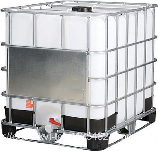 Емкость п/э куб. 1000 л с краном на комбинироованном поддоне